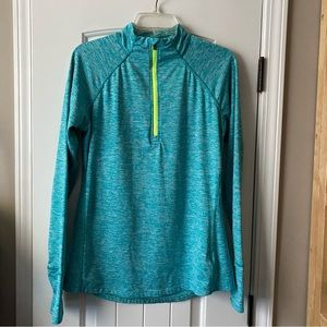 Tangerine long-sleeve activewear jacket size L